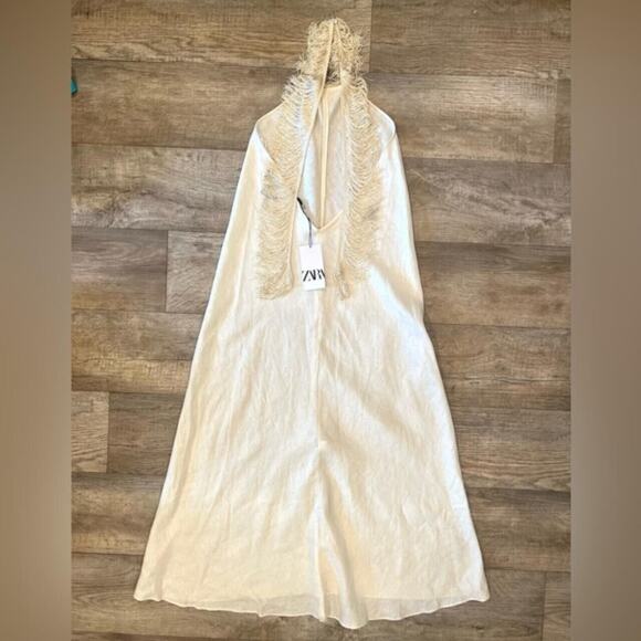 ZARA LIMITED EDITION!!! Linen Maxi Dress NWT - Picture 16 of 16